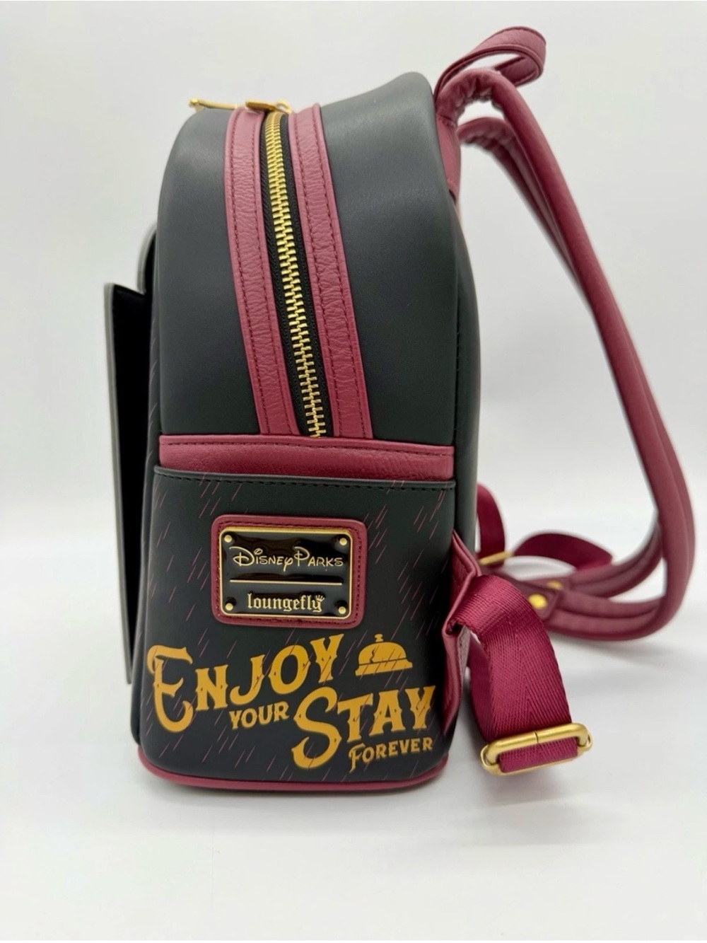 Disney Parks Loungefly Tower Of Terror Lenticular Backpack Bag 2026 Goofy Mickey - Picture 4 of 5